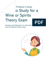 How To Study For A Wine or Spirits Theory Exam: The Bubbly Professor's Guide