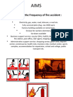 Minimize The Frequency of Fire Accident