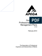 APEGA Guideline For Professional Practice Management Plans