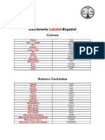 Diccionario Lakota