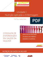 Aula 8 - Nutrição em Saúde Da Mulher