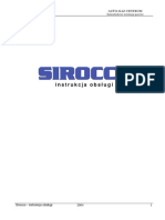 Sirocco Instrukcja Obslugi PDF