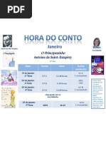 Hora do Conto - Janeiro