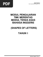 RPH Bahasa Inggeris (TMK) Tahun 1 KSSR