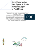 Operational Information The Medium Speed 4 Stroke Trunk Piston Engine The Fuel Pump