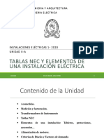 Unidad II-A Instalaciones 1