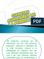 Sesión 4 - Semana 4 - Diapositiva - Ciencias Auxiliares de La Pedagogia