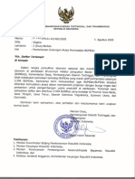 Surat Menteri Desa Ke Dirut Bank BJB Hal Permohonan Dukungan Akses Permodalan BUMDes PDF