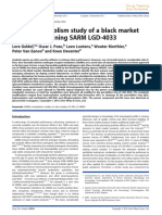In vitro metabolism study of a black market
