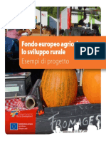 Fondo europeo agricolo per lo sviluppo rurale Esempi di progetto