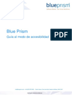 Blue Prism - Guide To Accessibility Mode (ES)