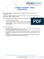 Business Object Template - BASIC - Instructions - 0