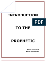 Introduction To The Prophetic by Warren David Horak and Mirjam Uppelschoten