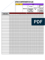 Registro de Comportamiento en Clase