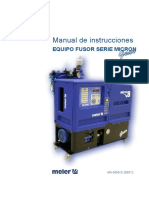 Manual Fusores Micron Engranaje ESP OB PDF