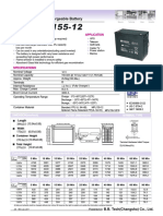 VRLA Rechargeable Battery: Application Features