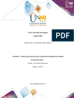 Actividad 3 - Observación de Prácticas para El Desarrollo Del Lenguaje en Contextos de Educación Inicial