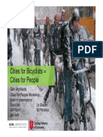 Citi F Bi Lit Cities For Bicyclists Cities For People