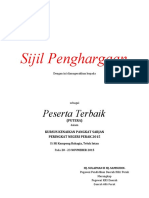 Sijil Peserta Terbaik