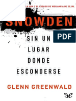 Snowden - Glenn Greenwald