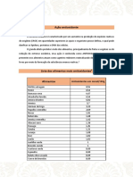 Lista Dos Alimentos Mais Antioxidantes PDF