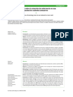 Percepcion Sobre La Atencion de Enfermeria en Una Unidad de Cuidados Intensivos