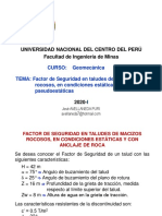 FS Talud Macizo Rocoso - Estát y Pseudoest PDF
