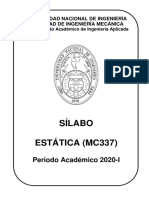 Silabo MC337 Estática