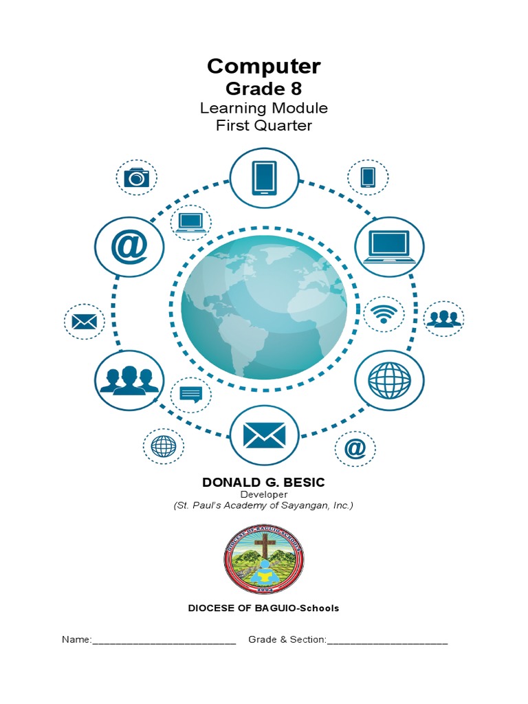 Grade 8 Computer Module | PDF | Hyperlink | Internet Access