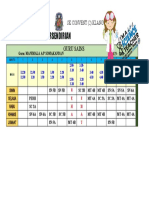 Jadual Mengajar Mala