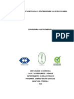 Las Nuevas Rutas Integrales de Atencion en Salud en Colombia