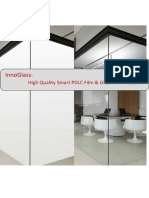 Switchable Smart PDLC Film and Glass-InnoGlass