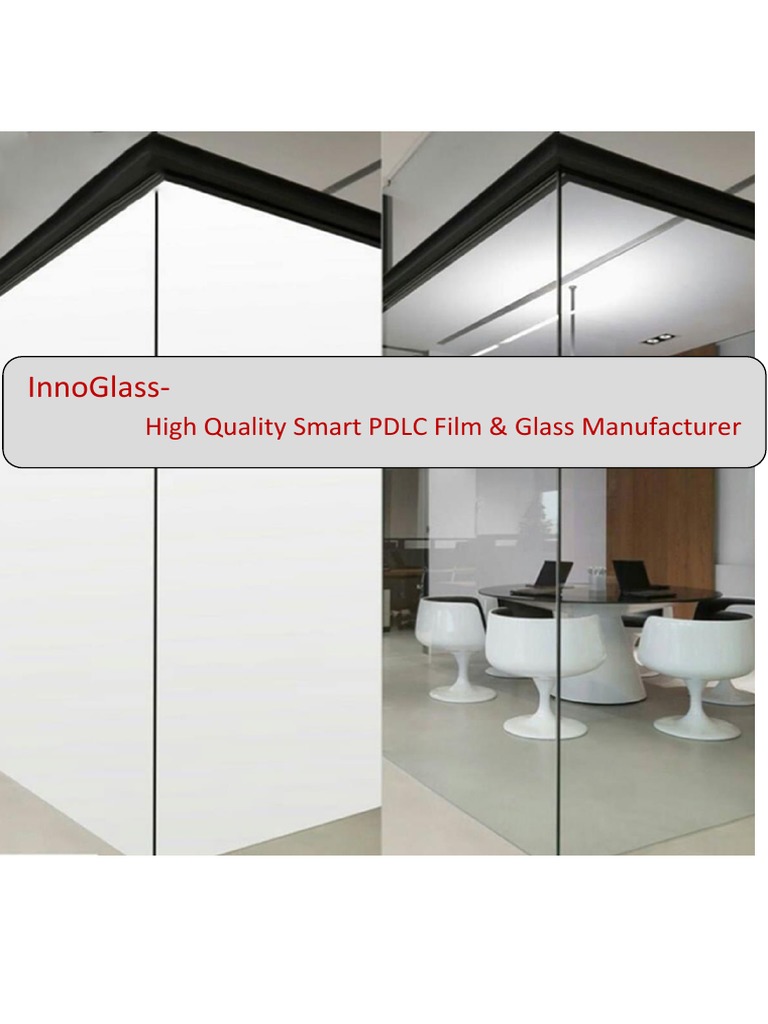 InnoGlass: Smart PDLC Film Solutions | PDF | Glasses | Building Engineering
