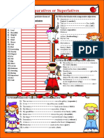 Comparatives and Superlatives