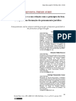 Pos-Positivismo e A Sua Relacao Com o Principio Da