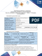 Guía de actividades y rúbrica de evaluación – Tarea 1 – Principios cromatográficos