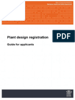 Plant Design Registration: Guide For Applicants
