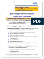 Guias para Moderadores y Relatores PDF