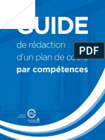 Guide planCoursCompetences