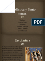 Escolástica y Santo Tomas