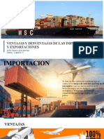 Ventajas y Desvantajas de La Exportacion e Importacion