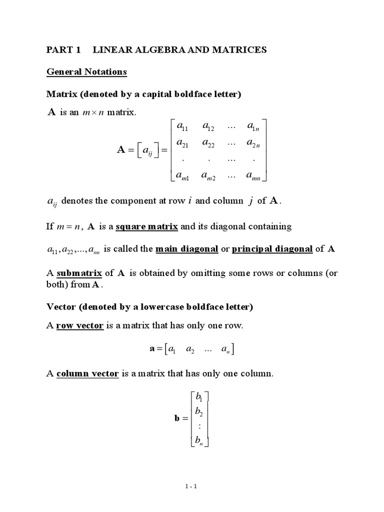 Part1 20180910.13500.1596979305.4946 PDF | PDF | Matrix (Mathematics ...