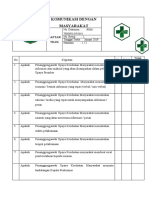 Daftar Tilik Komunikasi