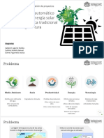 Proyecto Sistema de Riego - Energía Solar Fotovoltaica PDF