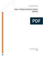 Proposal Tender Aplikasi PT Dahar Project