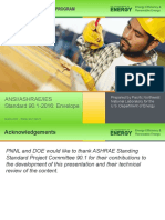 Ansi/Ashrae/Ies Standard 90.1-2016: Envelope: Building Energy Codes Program