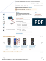 Docooler Digital Insulation Tester Meter 250V - 2500V 0.01MΩ - 100.0GΩ Multimeter - Amazon PDF