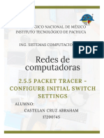Packet Tracer - Configure Initial Switch Settings