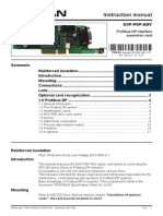 Instruction Manual: Profibus DP Interface Expansion Card