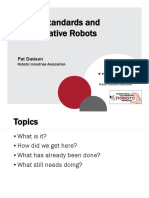 Safety Standards and Collaborative Robots: Pat Davison